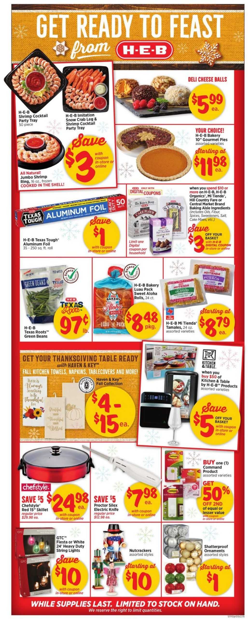 HEB Weekly Ad February 23 - March 1, 2022
