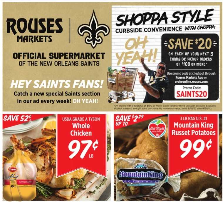 Rouses weekly ad January 25 - 31, 2023