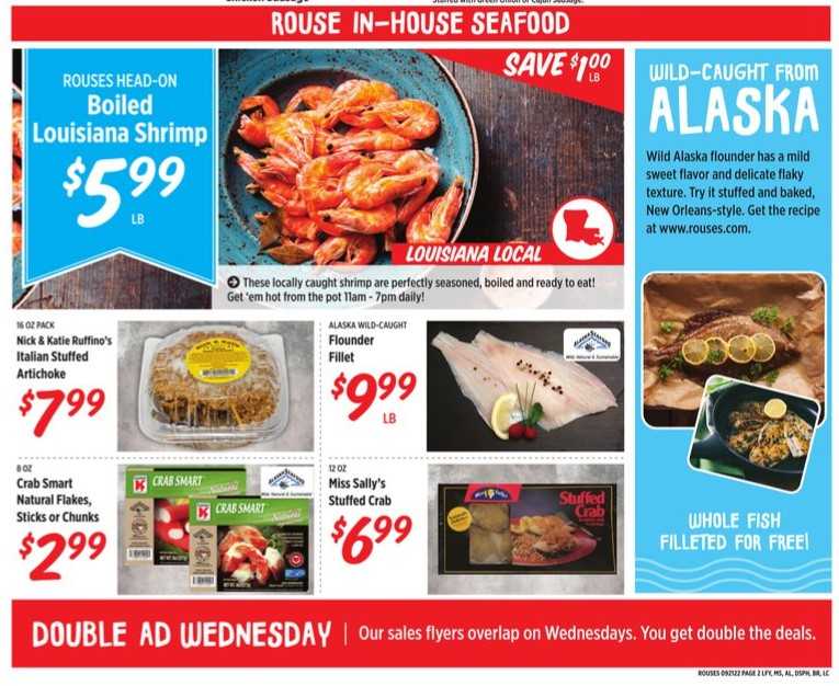 Rouses weekly ad September 21 - 28, 2022 1