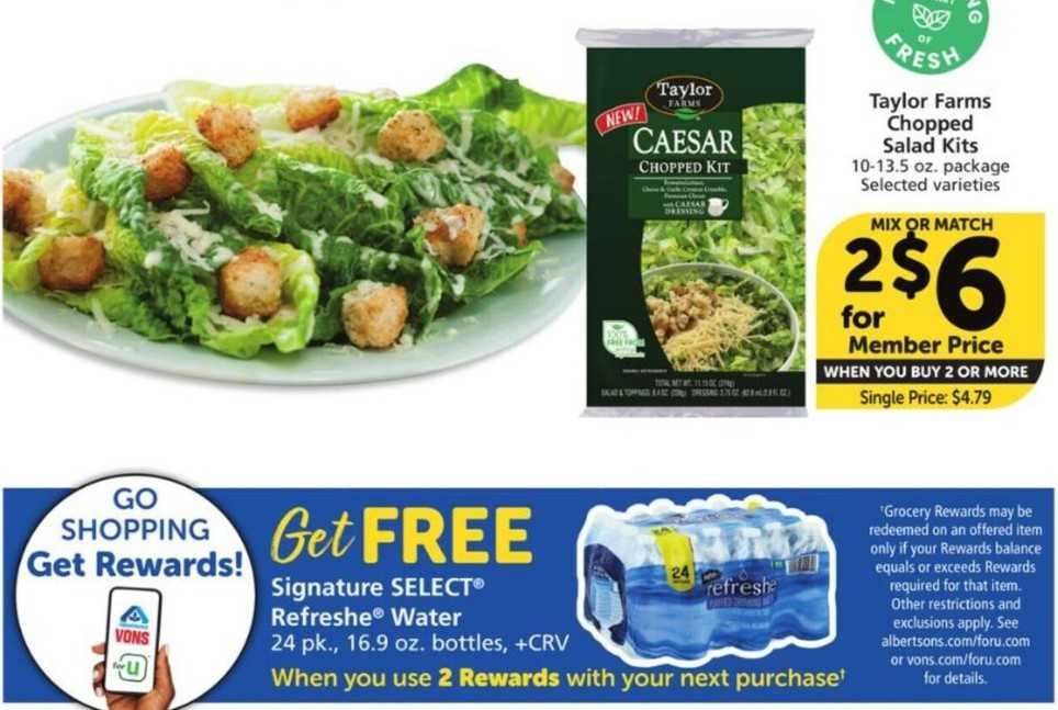 Vons Weekly Ad Preview June 28 - July 4, 2023 : Deals on Grocery, Health & Beauty